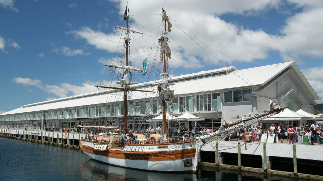 Lady Nelson Lady Nelson Tall Ship Sailing Hobart Tasmania