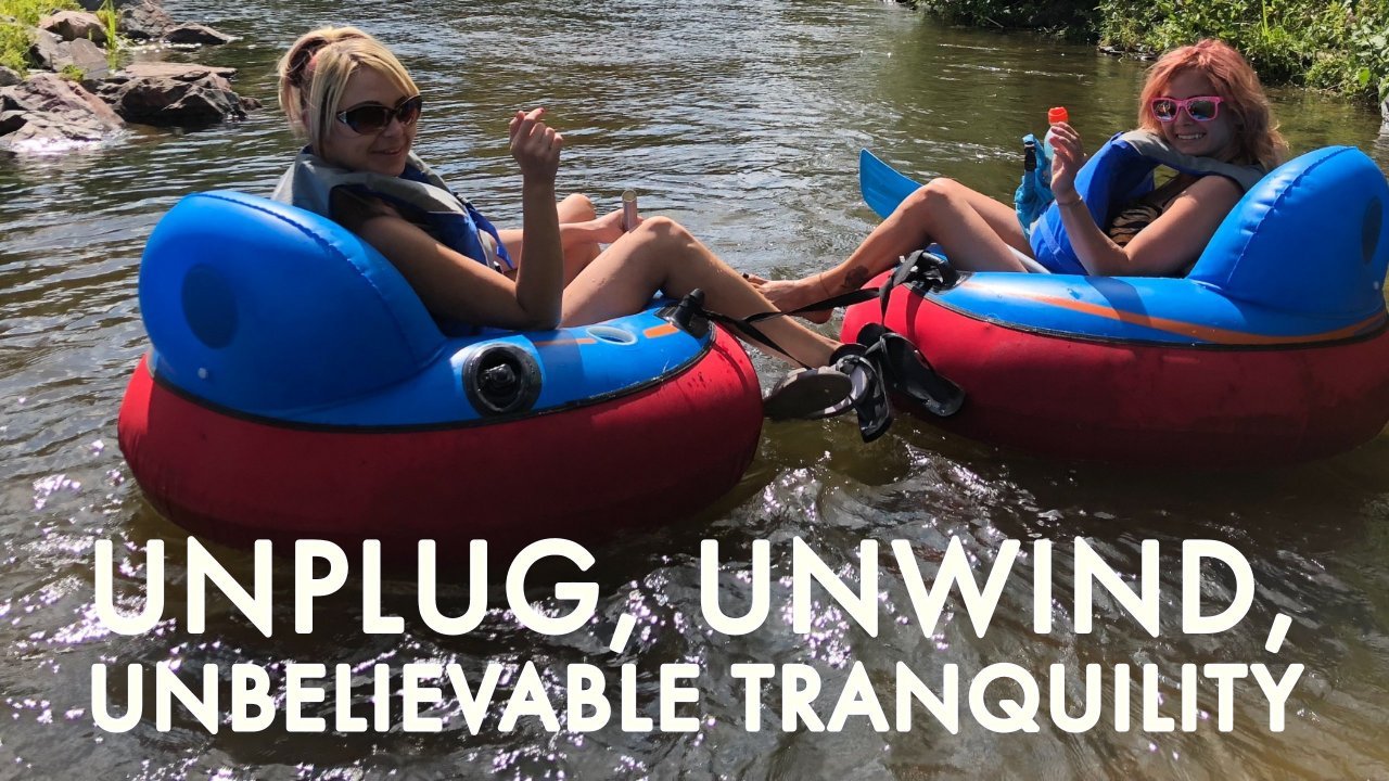Pinawa Channel Float and Paddle Lazy River Tubing Manitoba