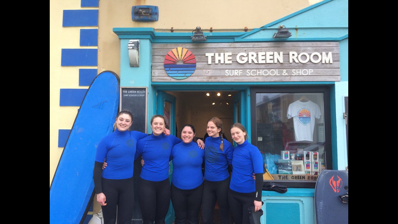 The Greenroom Surf Lessons in Lahinch Adult Surf Lessons in Lahinch